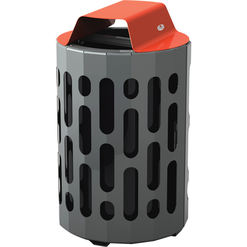 2020 Stingray Waste Receptacles, Metal, 42 US gal. Ontario Packaging