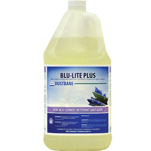 Nettoyant et d&eacute;sinfectant pour surfaces multiples Blu-Lite Plus, 4 L, Cruche Ontario Packaging