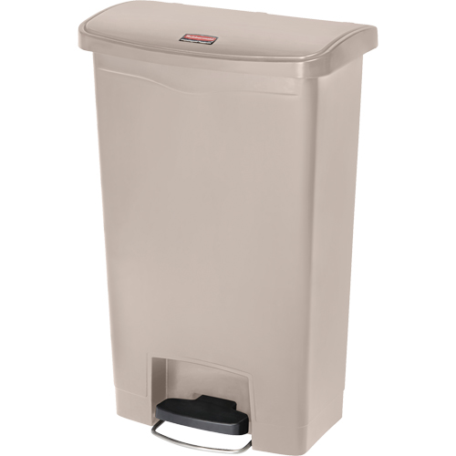 Slim Jim&reg; Waste Container, Resin, 13 US gal. Capacity Ontario Packaging