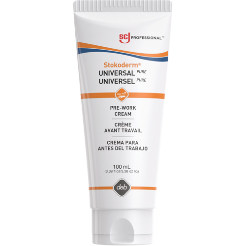 Cr&egrave;me pour la peau Stokoderm Grip PURE , Tube, 100 ml Ontario Packaging