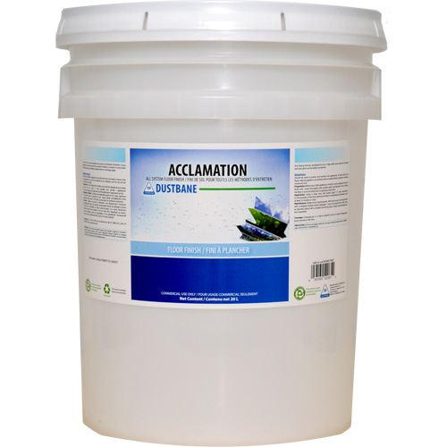 Acclamation All-System Floor Finish, 20 L, Drum Ontario Packaging