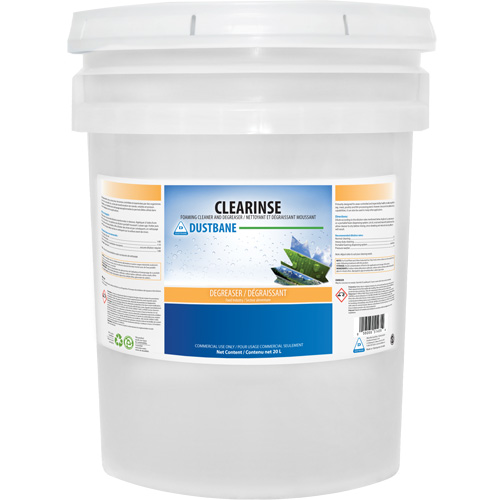 Nettoyant et d&eacute;graissant mousseux Clearinse, 20 L, Seau Ontario Packaging