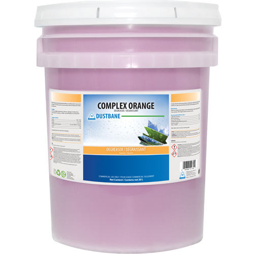 D&eacute;graissant Complex Orange, 20 L, Seau Ontario Packaging