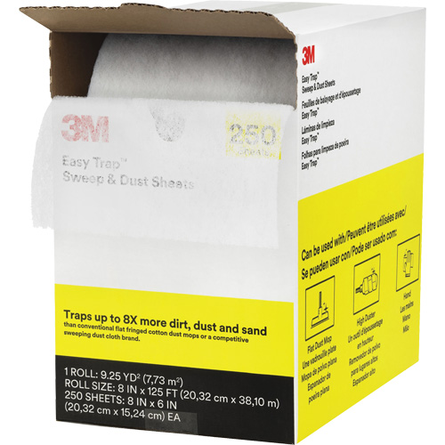 Easy Trap Dusters, Microfibre, White Ontario Packaging