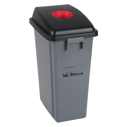 Recycling & Garbage Bin, Plastic, 16 US gal. Ontario Packaging