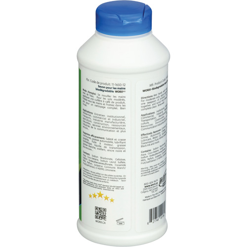 Biodegradable Hand Cleaner, Powder, 0.406 lbs., Bottle, Scented Ontario Packaging