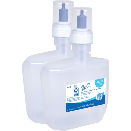 Scott&reg; Pro Moisturizing Foam Hand Sanitizer, 1200 ml, Cartridge Refill, 62% Alcohol Ontario Packaging