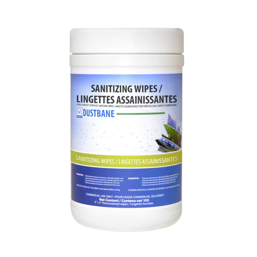 Food Contact Surface Sanitizing Wipes, 6" x 10", 100 Count Ontario Packaging