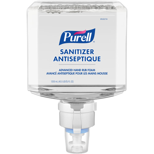 ES8 Advanced Foam Hand Sanitizer, 1200 ml, Cartridge Refill, 70% Alcohol Ontario Packaging