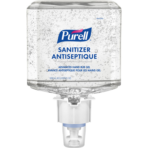 ES6 Advanced Hand Sanitizer Gel, 1200 ml, Cartridge Refill, 70% Alcohol Ontario Packaging