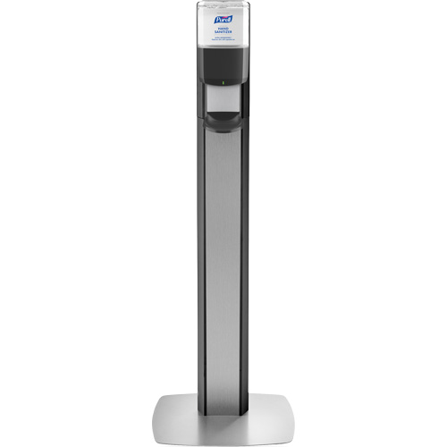 Messenger ES8 Silver Panel Floor Stand with Dispenser Ontario Packaging
