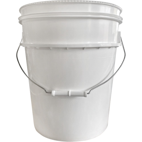 Pail with Lid, Plastic, 5.25 gal. Ontario Packaging