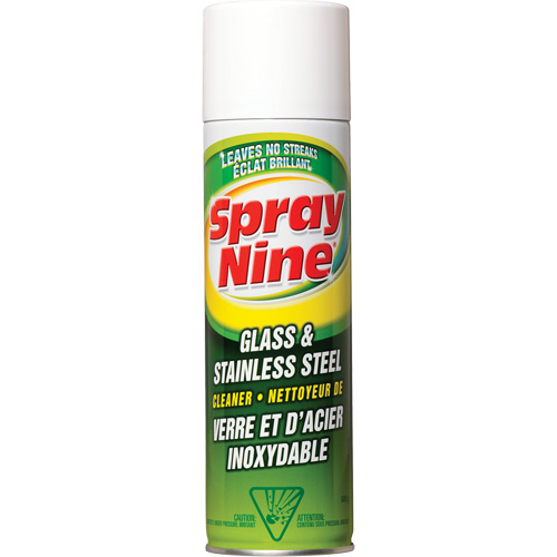 Nettoyant pour verre et acier inoxydable, 600 g, Canette a&eacute;rosol Ontario Packaging