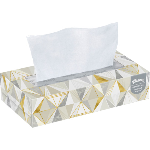 Kleenex&reg; Facial Tissue - Convenience Case, 2 Ply, 7.8" L x 8.3" W, 125 Sheets/Box Ontario Packaging