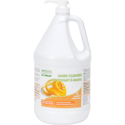 Nettoyant pour les mains &agrave; l'orange, Cr&egrave;me, 4 L, Cruche, Orange Ontario Packaging