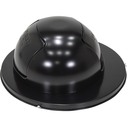 Couvercle pour baril &agrave; d&eacute;chets, Couvercle bomb&eacute;, M&eacute;tal, Convient aux contenants 23-1/2" dia. Ontario Packaging