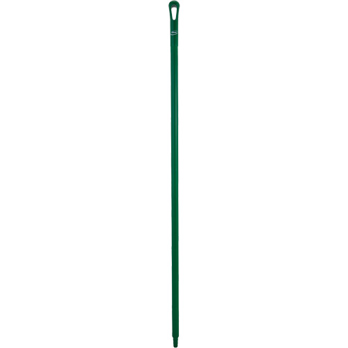 Ultra Hygiene Handle, Broom/Scraper/Squeegee, Green, Ergonomic, 59" L Ontario Packaging