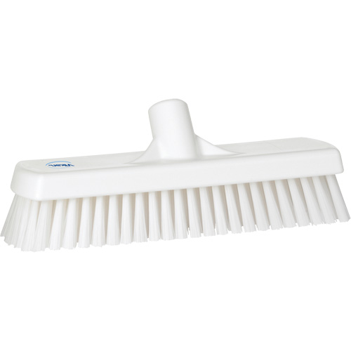 Brosse &agrave; r&eacute;curer pour planchers et murs, Crins Ferme, 12", Polyester, Blanc Ontario Packaging