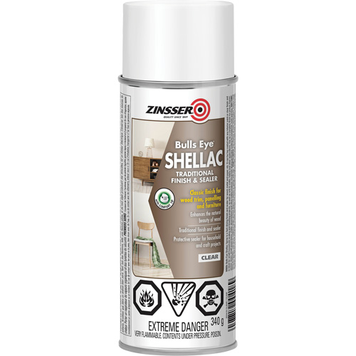 Scellant &agrave; la gomme-laque Zinsser Bulls Eye Ontario Packaging