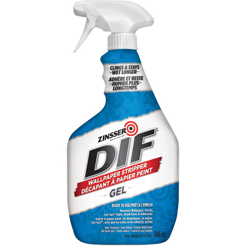 Gel d&eacute;capant pour papier peint DIF, 946 ml, Bouteille &agrave; g&acirc;chette Ontario Packaging