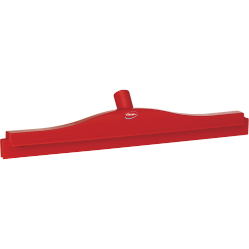 Raclette hygi&eacute;nique &agrave; lame double Ultra, 20", Rouge Ontario Packaging