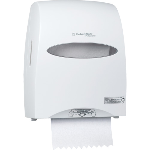 Sanitouch Hard Roll Towel Dispenser, Manual/No-Touch, 12.63" W x 10.2" D x 16.13" H Ontario Packaging