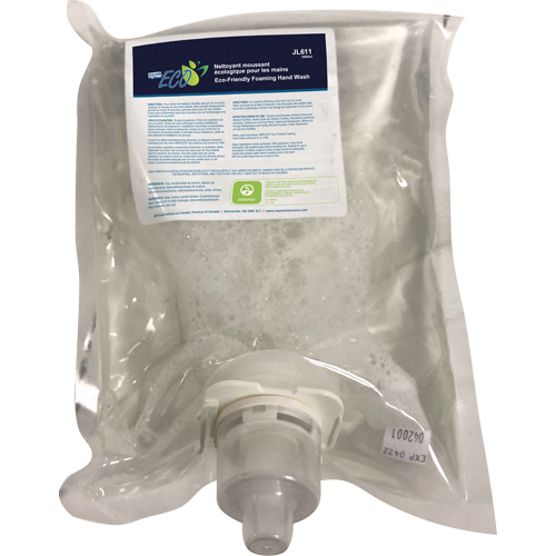 Savon &agrave; mains &eacute;cologique, Mousse, 1 L, Sans parfum Ontario Packaging