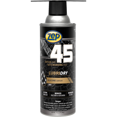 Lubrifiant sec &agrave; base de silicone 45 Lubridry, Canette a&eacute;rosol Ontario Packaging