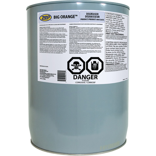 Big Orange Industrial Degreaser & Graffiti Remover, 20 L Ontario Packaging
