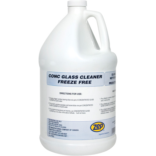 Concentrated Freeze-Free Glass Cleaner, 4 L, Jug Ontario Packaging