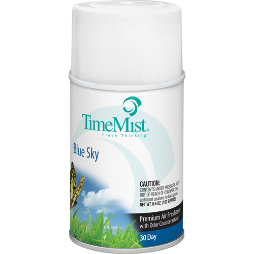 TimeMist&reg; Industrial Strength Air Freshener, Blue Sky, Aerosol Can/Cartridge Ontario Packaging