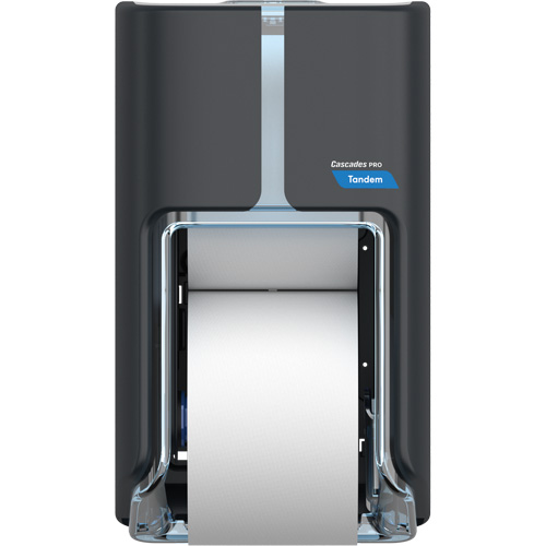Distributeur haute capacit&eacute; de papier hygi&eacute;nique Pro Tandem &agrave; deux rouleaux, un par-dessus l'autre, Multiple Capacit&eacute; du rouleau Ontario Packaging