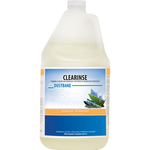 Clearinse Foaming Cleaner & Degreaser, 4 L, Jug Ontario Packaging