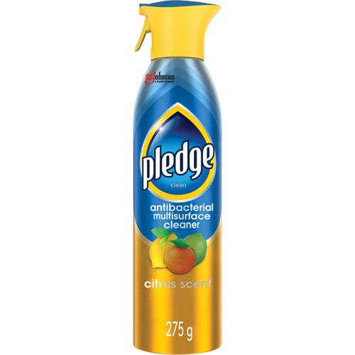 Pledge&reg; Multi Surface Cleaner & Disinfectant, 275 ml, Aerosol Can Ontario Packaging