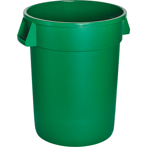 Waste Container, Polyethylene, 32 US gal. Ontario Packaging