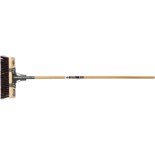 Street Broom, 18", X-Coarse, Synthetic Bristles Ontario Packaging