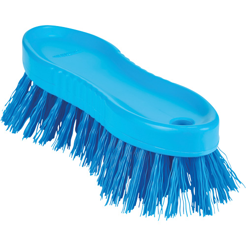 ColorCore Hand Brush, Stiff Bristles, 6" Long, Blue Ontario Packaging