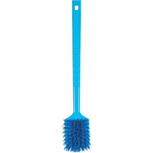 Brosse &agrave; manche long ColorCore, Soies Ferme, Longueur de 20", Bleu Ontario Packaging