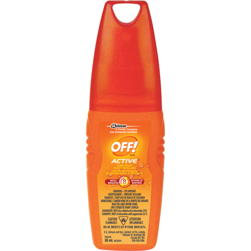 OFF! Active&reg; Insect Repellent, 25% DEET, Spray, 85 ml Ontario Packaging