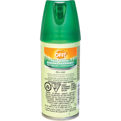 Insectifuge Off! R&eacute;gions sauvages, DEET &agrave; 25 %, Vaporisateur, 100 ml Ontario Packaging