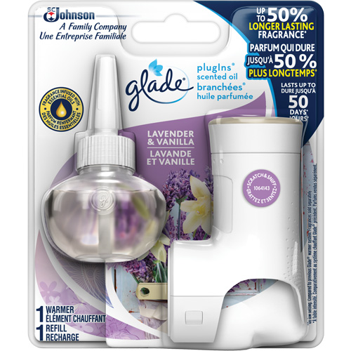 Glade&reg; PlugIns&reg; Scented Oil Starter Kit Ontario Packaging
