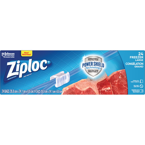 Ziploc&reg; Slider Freezer Bags Ontario Packaging