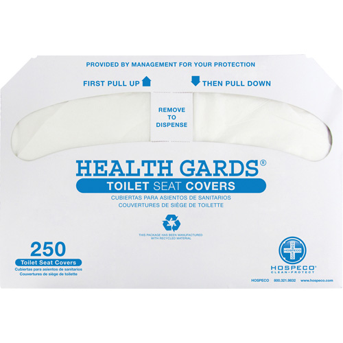 Health Gards&reg; Half-Fold Toilet Seat Covers Ontario Packaging