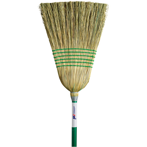 Balai de paille &agrave; usage l&eacute;ger, Six cordes, Manche Bois Ontario Packaging