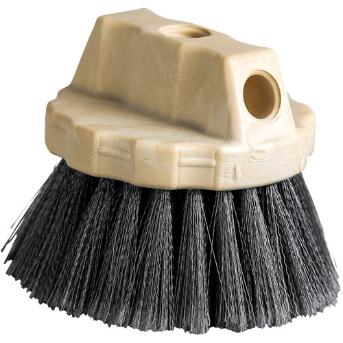 Brosse pour fen&ecirc;tres &agrave; soies fleur&eacute;es, 5" l, Soies Polypropyl&egrave;ne, Gris Ontario Packaging