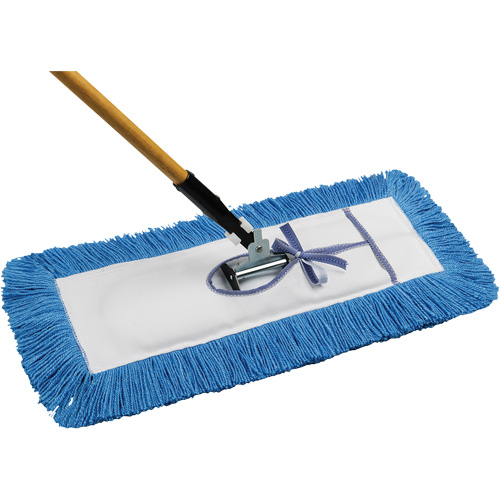 Static-H Dust Mop with Handle, Tie-On Style, Nylon, 24" L x 5" W Ontario Packaging