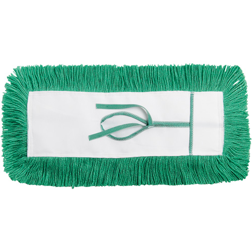 Static-H Dust Mop, Tie-On Style, Nylon, 18" L x 5" W Ontario Packaging