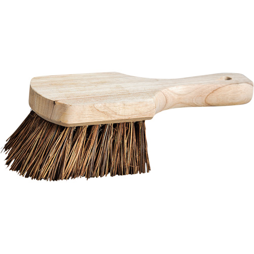 Brosse &agrave; chaudron &agrave; manche court, Soies Ferme, Longueur de 9", Brun Ontario Packaging