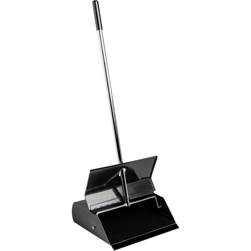 Lobby Dust Pan with Lid, Metal Ontario Packaging