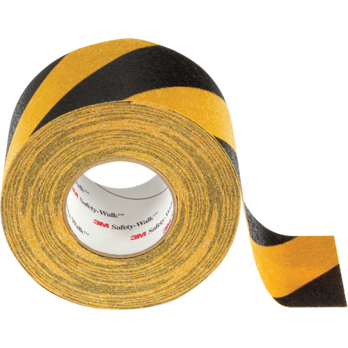 Safety-Walk Slip-Resistant General Purpose Tape, 4" x 60', Black & Yellow Ontario Packaging